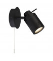 Spotlight Samson Acrylic, plastic, stainless steel, mild steel Matte black, Frosted 1 bulb 16cm