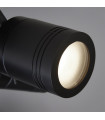 Plafonnier Spot Samson Acrylique,plastique,acier inoxydable,acier doux Noir mat 3 ampoules 16cm