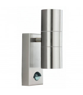 Led Outdoor Glas Aluminium Gartenwandleuchte 2 Birnen 22cm