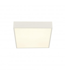 Zeus bathroom ceiling light Aluminium, white plastic, white opal, white sand