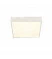 Zeus bathroom ceiling light Aluminium, white plastic, white opal, white sand