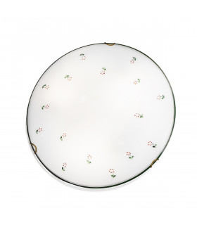 Plafoniera Nonna Ottone antico 1 lampadina 8cm