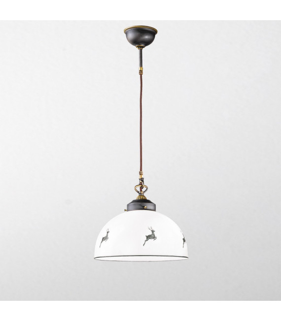 Nonna pendant lamp Antique brass 1 bulb 22cm