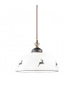 Nonna pendant lamp Antique brass 1 bulb 32cm