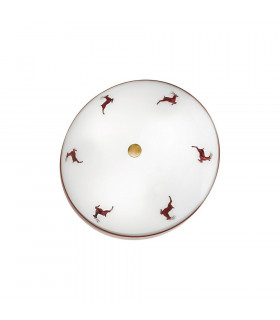 Nonna glass ceiling light 2 bulbs 7cm