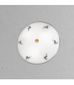 Ceiling light Nonna Antique brass 3 bulbs 7cm