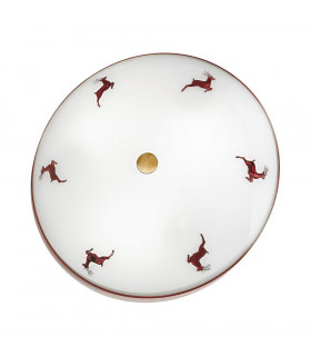 Nonna glass ceiling light 4 bulbs 8cm