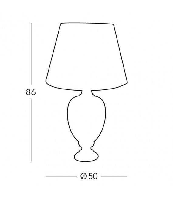 Delfín lámpara de pie 1 bombilla 86cm