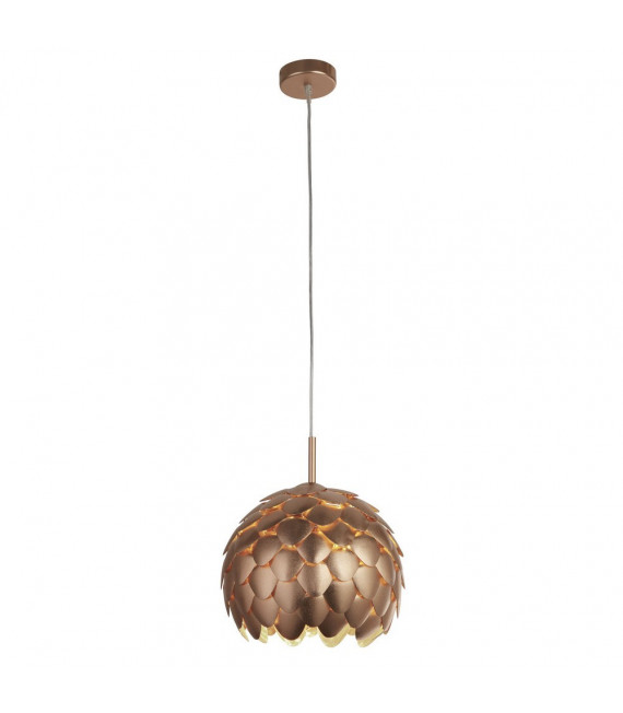 Artichoke Pendelleuchte Aluminium Metallic kupfer 1 flammig 35,5cm