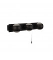 Applique de salle de bains Flare 3 ampoules Acier doux blanc,opale blanc,Noir