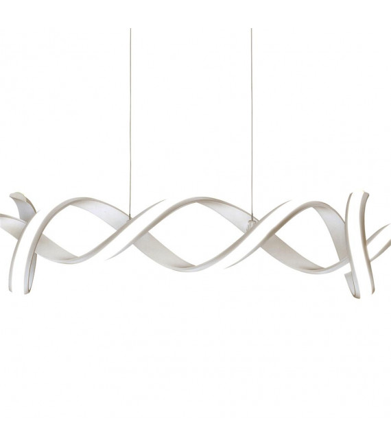 Music integrated LED ceiling light Acrylic, aluminium, mild steel Silver, white 23 Cm