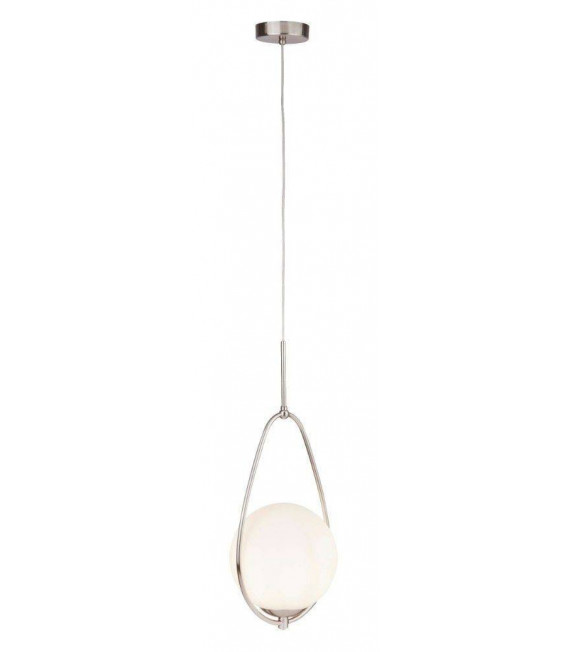 Avalon Pendel Stahl Satin silber 1 Birne 51cm