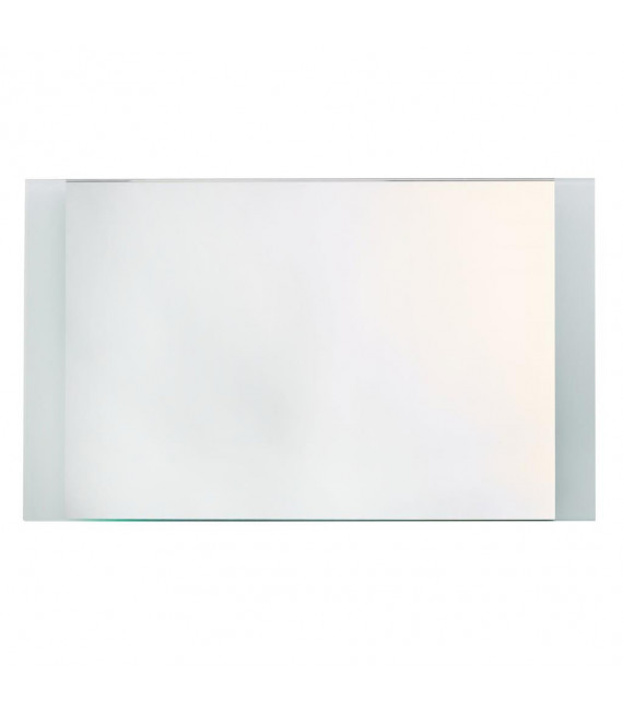 LED bathroom mirror Bathroom 2 bulbs Aluminum, plastic, mirror, white mild steel, mirror, frosted