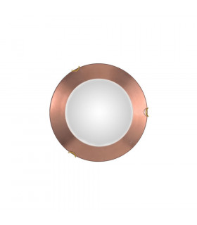 Plafonnier Moon 1 ampoule Cuivre