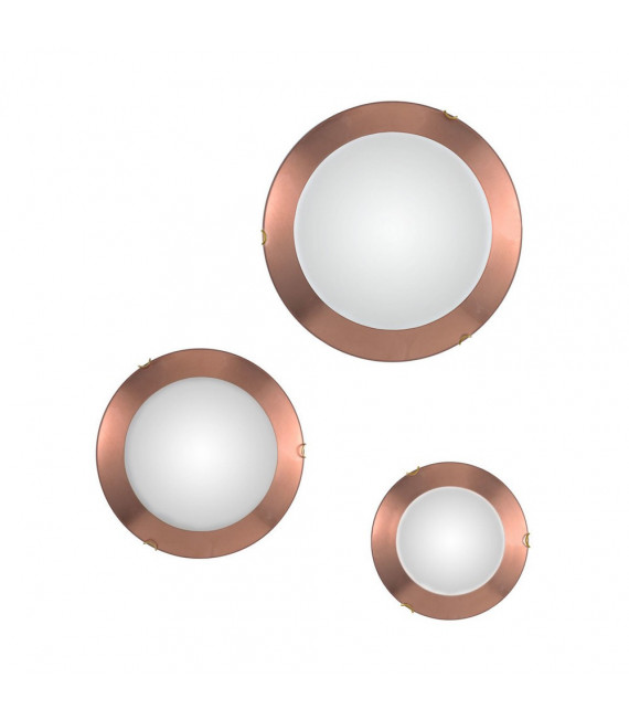 Plafonnier Moon 1 ampoule Cuivre