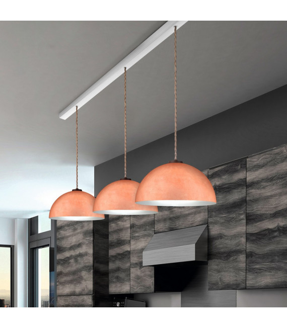 Cult pendant lamp 3 bulbs 250cm