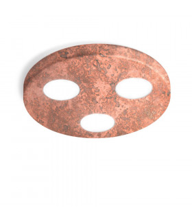 Spot Downlight Click Rame 3 lampadine 3cm