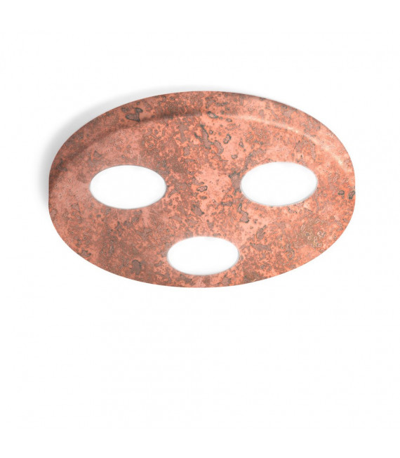 Spot Downlight Click Rame 3 lampadine 3cm