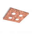 Spot Downlight Click 4 copper bulbs