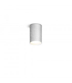 Spot Downlight Tubo Argento 1 lampadina 1cm
