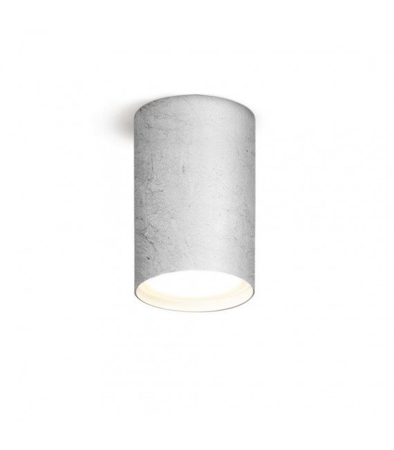 Foco Downlight Tubo Plata 1 bombilla 1cm