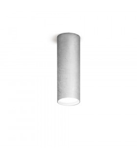 Spot Downlight Tubo Silver 1 bulb 23.5cm