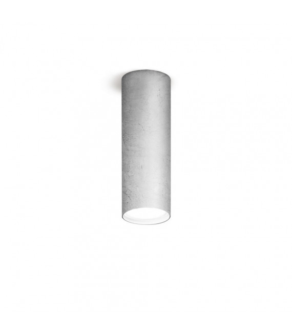 Spot Downlight Tubo Silber 1 Birne 23,5cm