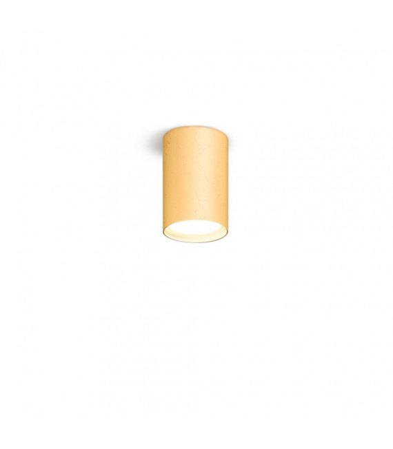 Spot Downlight Tubo con baño de oro de 24 kilates Oro 1 bombilla 1cm