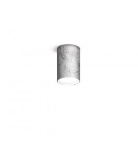 Spot Downlight Tube Argent 1 ampoule 1cm