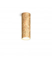 Spot Downlight Tube Gold 1 bulb 23.5cm
