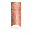Spot Downlight Tube Cuivre 1 ampoule 23,5cm