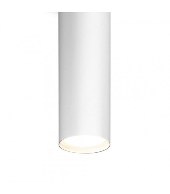 Spot Downlight Tube blanc 1 ampoule 23,5cm