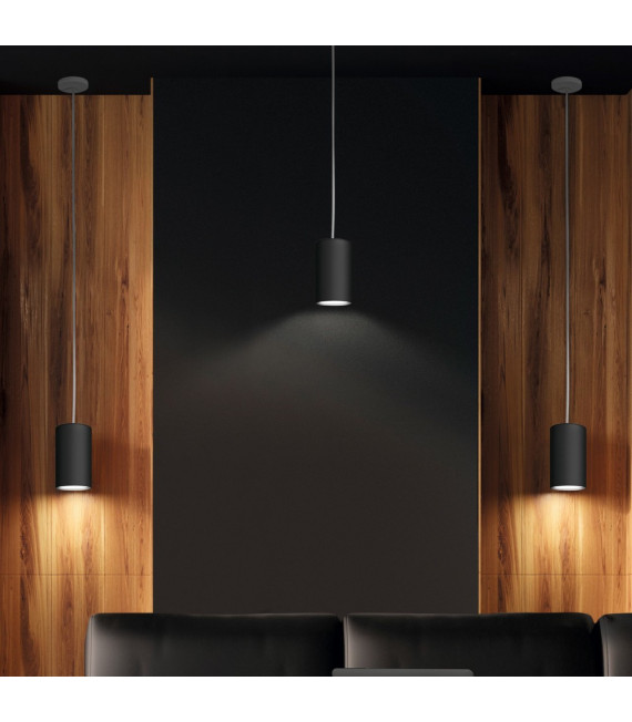 Suspension design Tube Noir 1 ampoule 1cm
