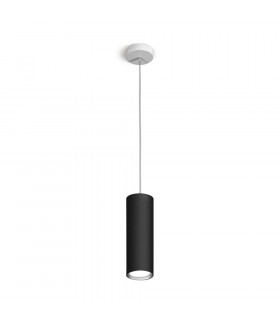 Suspension design Tube Noir 1 ampoule 23,5cm