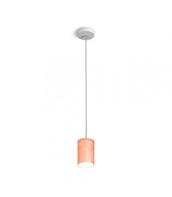 Suspension design Tube Cuivre 1 ampoule 1cm