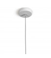 Copper Tube designer pendant light 1 bulb 1cm