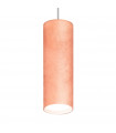 Suspension design Tube Cuivre 1 ampoule 23,5cm