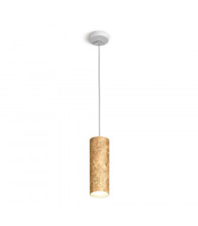 Gold Tube Designer-Pendelleuchte 1-flammig 23,5cm