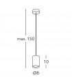 Suspension design Tube 1 ampoule 1cm