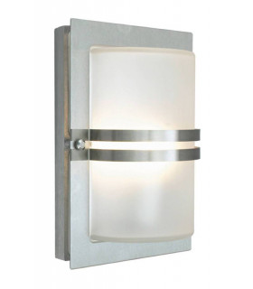 Wandleuchte Basel Edelstahl 1 flammig 31cm