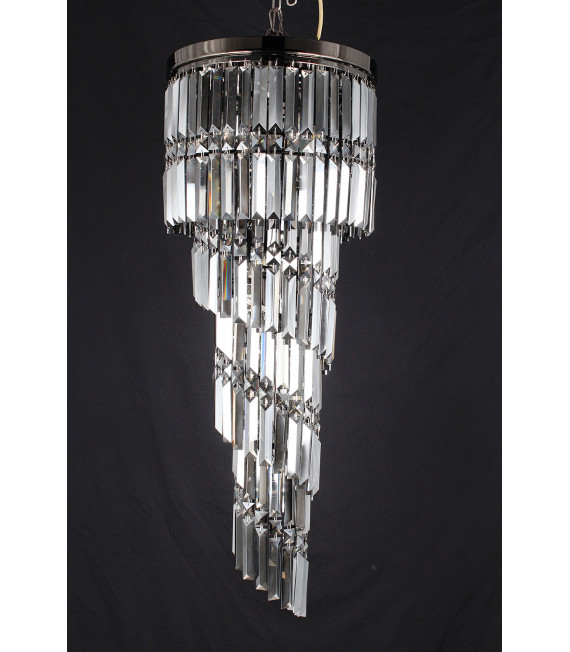 Kronleuchter Toronto Schwarz, Bronze 9 Glühbirnen 91cm