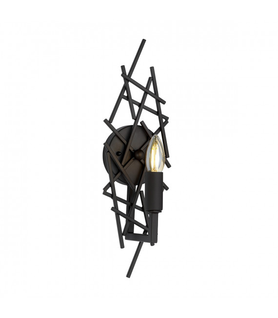 Applique Taiko Acciaio bronzo invecchiato 1 lampadina 43cm