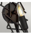 Applique murale Taiko Acier Bronze vieilli 1 ampoule 43cm