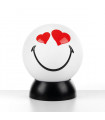 Lampe de table SMILEY Plastique Blanc