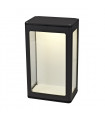 Book Graphite garden lantern 1 bulb 27cm