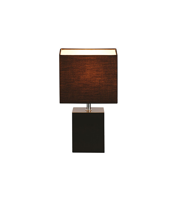 Table lamp Bara Brown 1 bulb 28.5cm