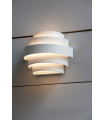 Etage garden wall light White aluminum 2 bulbs 15cm