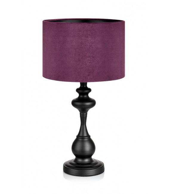 Tischlampe Connor Metall Schwarz 1 Glühbirne 45cm