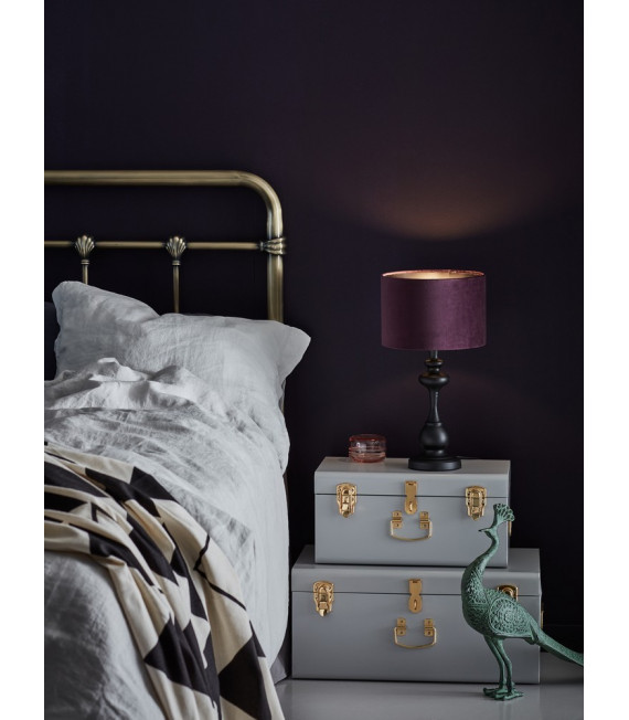 Table lamp Connor Metal Black 1 bulb 45cm