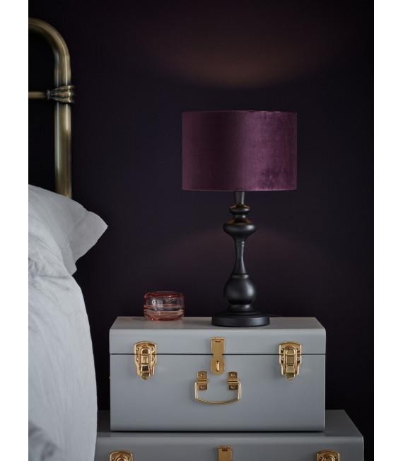 Table lamp Connor Metal Black 1 bulb 45cm